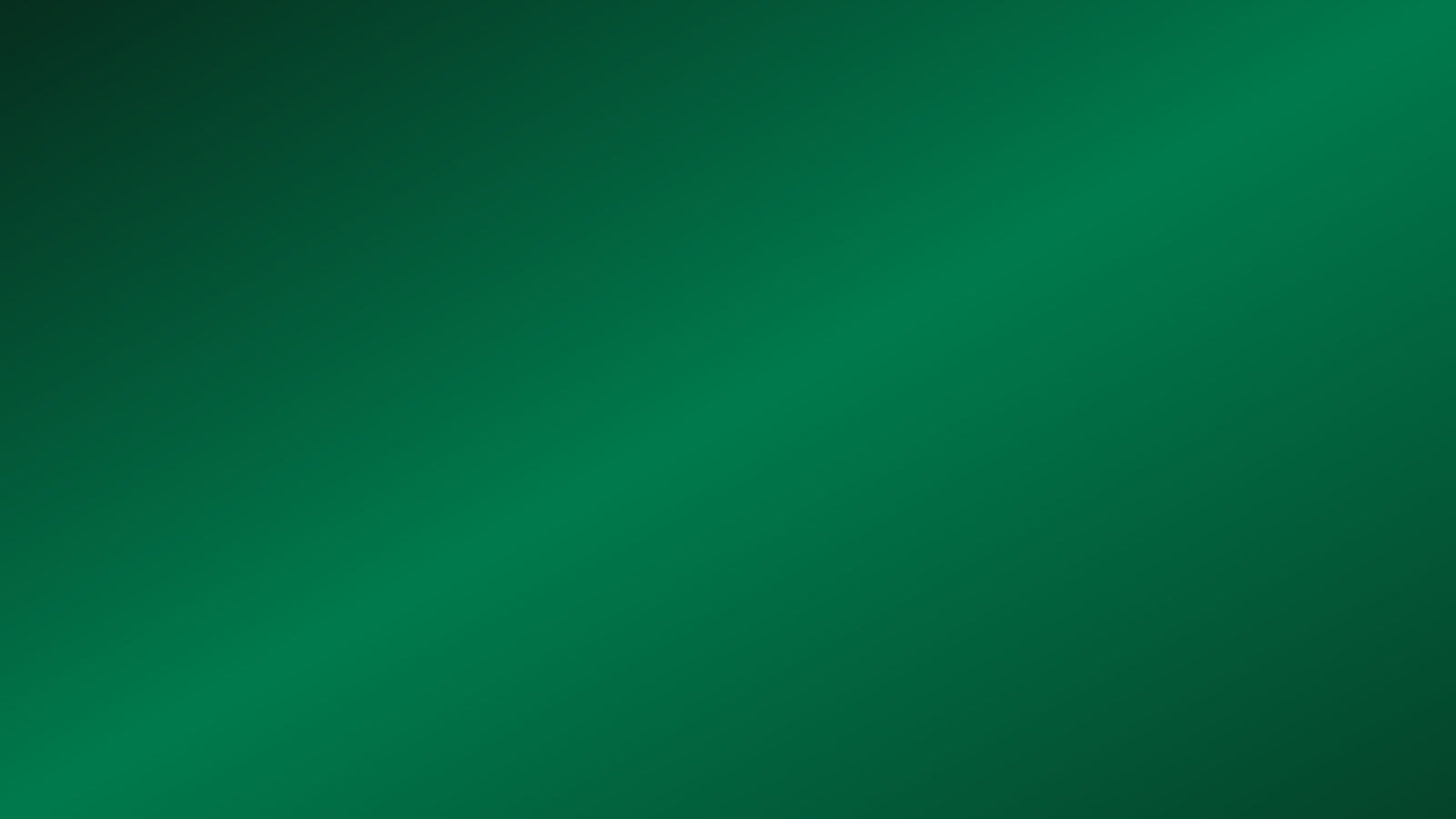 Decorative green banner